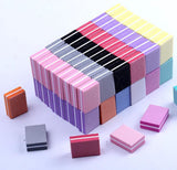 5x Nail Block - Buffer Block - For roughening / degreasing nails - Artificial nails - Double-sided Mini Nail File - Sanding - Buffering - Polishing - Manicure