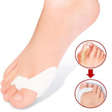 Silicone Toe Corrector | Toe Spreader | Hallux Valgus | Big and Little Toe Protector | 1 Pair