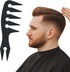 Coarse Anti-Tangle Comb | Hair Detangling | Barber Comb | Hairdresser Comb | Hair Comb | Hair Accessory | Black