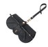 Glasses Case | Glasses Pouch | Glasses Cover | Sunglasses Holder | Sunglasses Pouch | Slide In | With Lanyard Bag Hanger | PU Leather | Black