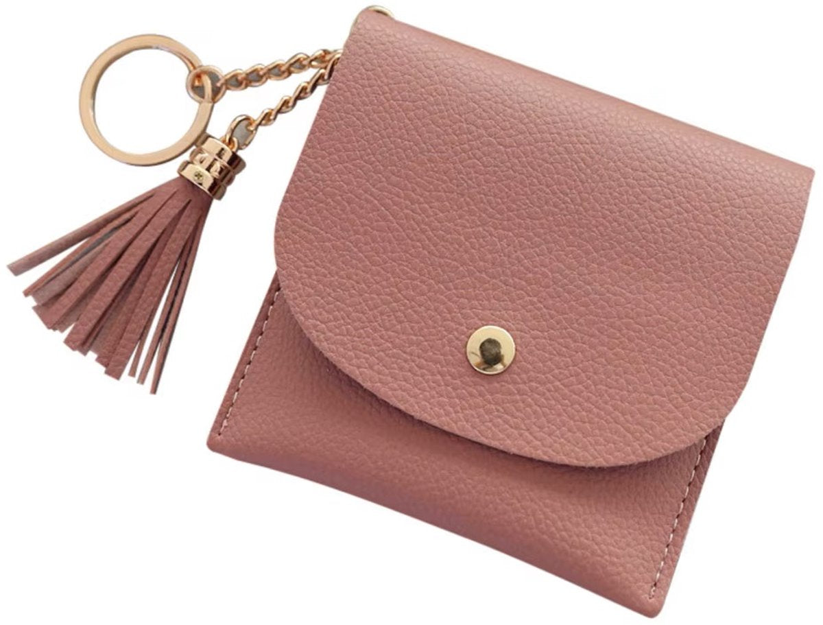 Wallet & Card Holder for 6 Cards | Credit Card Holder | With Cash Compartment | Card Holder | Wallet | PU Leather | Purple