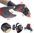 Compression Gloves | Therapeutic Gloves | Open Fingertips | Size XL | Grey | 1 Pair