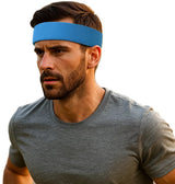 Headband | Headband | Sweatband | Sweatbands | Head | Sports band | Light blue