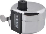 Handheld Counter | People Counter | Manual Click Counter | 4-Digit | Silver | 2 Pieces!