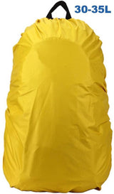 Backpack Rain Cover - Waterproof Rain Cover for Backpack - 30-35 Liter Rain Cover – Yellow