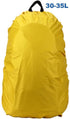 Backpack Rain Cover - Waterproof Rain Cover for Backpack - 30-35 Liter Rain Cover – Yellow