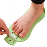 Child's Foot Measuring Tool | Child's Shoe Size Measuring Tool | Measuring Foot Size | Baby Shoe Measuring Tool | Baby Size Measurement | Green