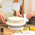 Dough Scraper | Cake Scraper | Dough Cutter | Dough Scraper | 3-Piece | White