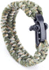 Paracord Survival Bracelet I Paracord Survival Bracelet I Extra Strong I Camouflage