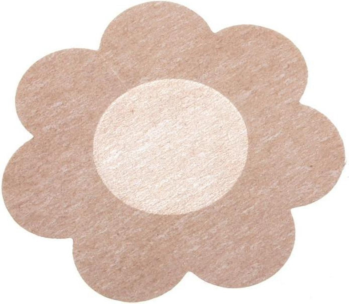 Nipple Sticker 5 Pairs - 10 Pieces - Nipple Cover - Nipple Patch - Nipple Protection - Beige