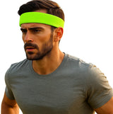 Headband | Headband | Sweatband | Sweatbands | Head | Sports band | Neon Green