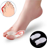 4x silicone big toe corrector/spreader (hallus valgus)