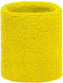 Yellow wrist sweatband