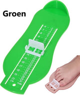 Child's Foot Measuring Tool | Child's Shoe Size Measuring Tool | Baby Shoe Measuring Tool | Baby Measurement | Green