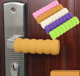 Foam Door Stopper | Wall Protector | Door Protection | Door Handle Protective Cover | Baby and Child Door Protector | Brown
