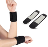 Magnetic Wrist Brace | Wrist Bandages with Tourmaline Stones | Brace with Heating | Natural Heating by Stones | 2 Pieces