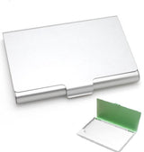 Aluminum Business Card Holder | Card Holder | Card Holder | Business Card Folder | Card Holder | Credit Card Holder | Silver