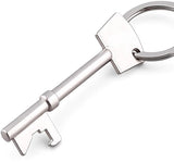 Bottle Opener Keychain | Beer Bottle Opener | Aluminum | Key-Shaped Keychain | Beer Opener Key