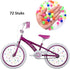 Spoke Beads Bicycle Wheel 72 Pieces | Spoke Reflectors | Glow In Dark | Wheel Reflectors Children&