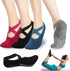Closed Toe Yoga Socks | With Anti-Slip Bottom | Anti-Slip Socks | Pilates Socks | Size 36-40 | Grey