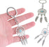 Dreamcatcher Keychain | Dream Catcher Keychain | Lucky Charm | Silver