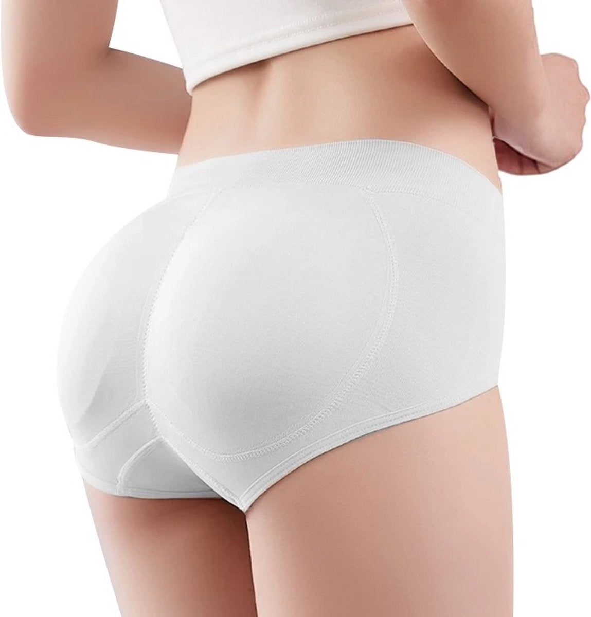 Padded Briefs | Shaping Briefs | Underwear Body Shaper | Butt Lifter | Butt Lifter | Size Large | Grey