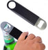 Barblade Bottle Opener | Beer Opener | Bottle Opener | Bar Accessories | Two-Tone | Stainless Steel | 12.5 x 3 cm | Silver/Black