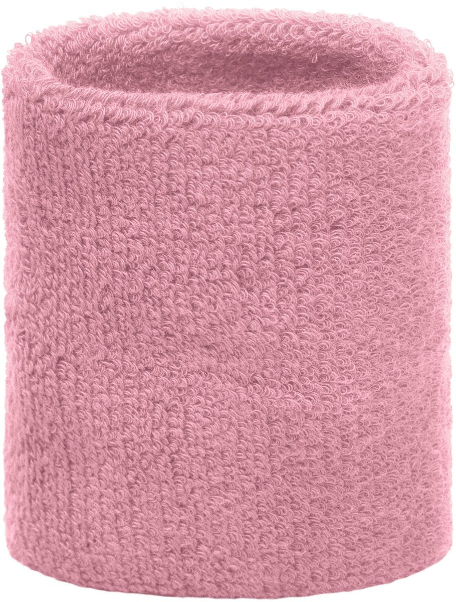 Light pink wrist sweatband