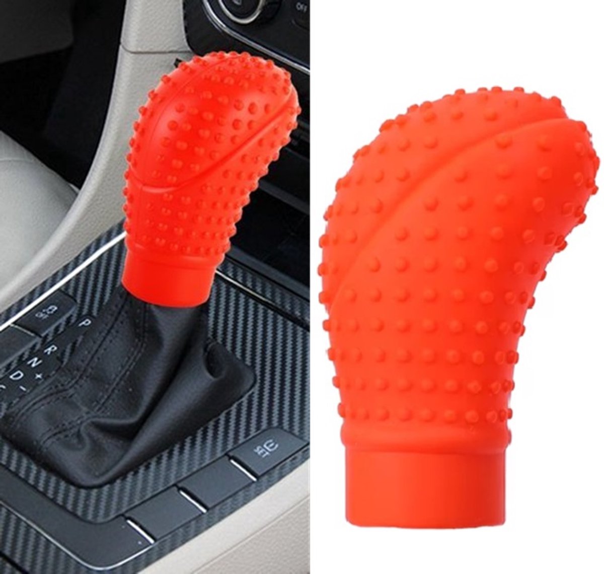 Silicone Gearbox Shift Cover | Shift Cover | Non-slip | Universal | Red