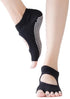 Yoga Socks Full Open Toe | Full Toe Yoga Sock | With Anti-Slip Bottom | Anti-Slip Socks | Pilates Socks | Size 36-40 | Black