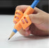 Pencil Grips | Finger Grip Writing Aids for Children & the Elderly | Pencil Holder | Pen Holder | Writing Aids | 1 Piece | Orange
