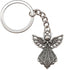 Keychain Guardian Angel | Lucky Keychain | Key Holder | Silver