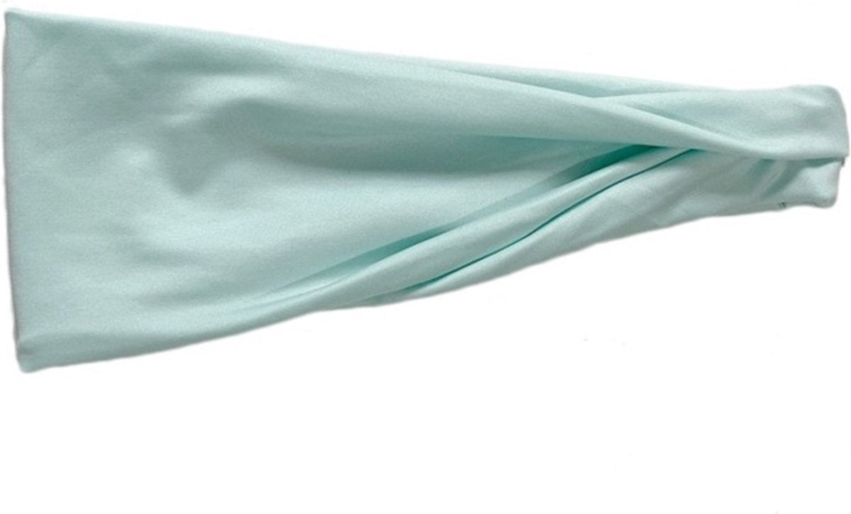 Luxury Elastic Headband | Sweatband | Hairband | Tiara | Sports Headband | Unisex | For Women and Men | White
