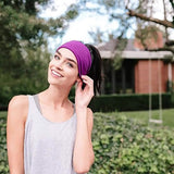 Luxury Elastic Headband | Sweatband | Hairband | Tiara | Sports Headband | Unisex | For Men and Women | Grey
