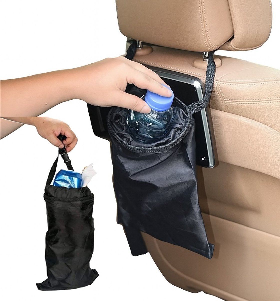 Car Waste Bag | Car Waste Bag | Car Trash Can | Car Trash Can | Mountable | Headrest Waste Bag