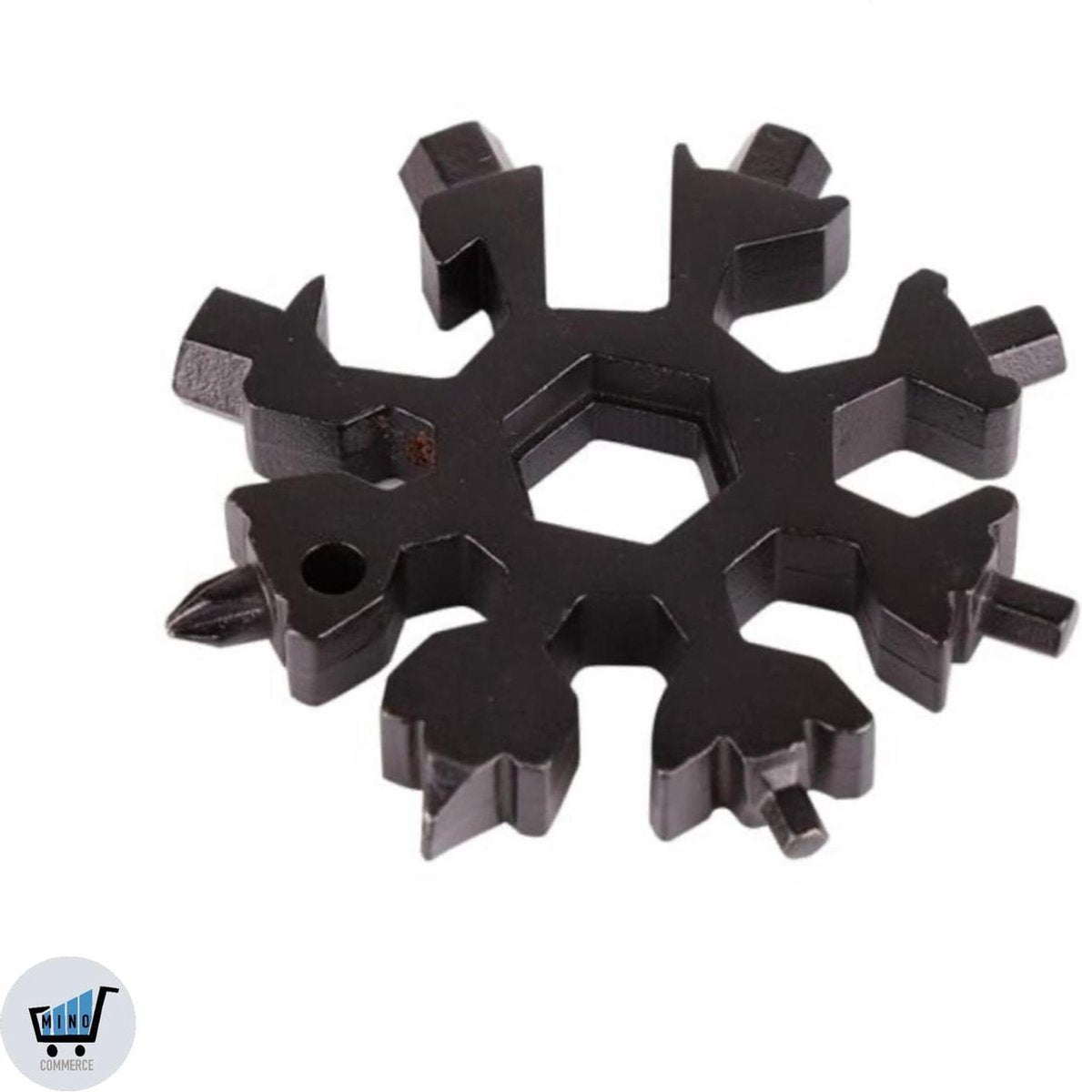 Snowflake - 18 in 1 Multifunctional tool – Stainless Steel Bottle Opener and Screwdriver.