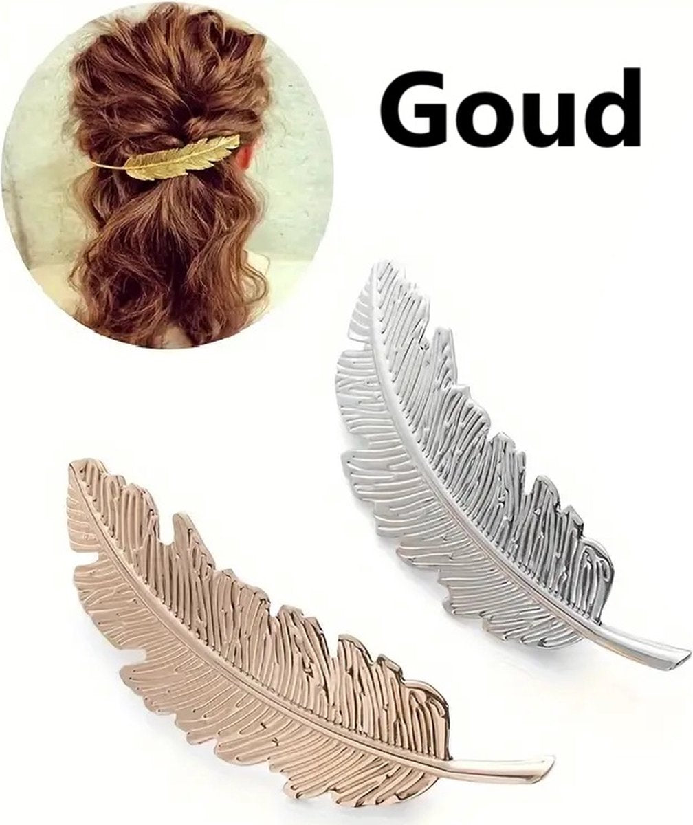 Hair Clip | Hair Pin | Perfect Hair Bun | Bun Maker | Styling Tool Hair Clip | Hair Style Attachment | French Barrette Clip | Gold