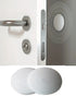 Door Stoppers | Self-Adhesive Door Protectors | Door Protection | Silicone | Transparent | Washable | White | 2 Pieces