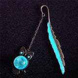 Glow in the dark Owl bookmark