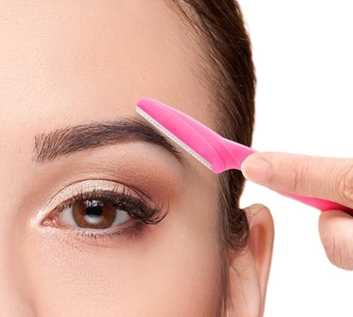 Eyebrow Scissors | Eyebrow Razor | Face Blade | Upper Lip Hair Removal | Hair Removal Blade | 6 Pieces