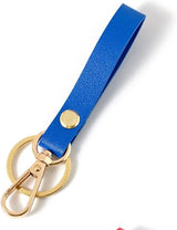 Luxury Ladies' Keychain | Key Holder | Car Keychain | Modern Style | With Double Key Rings | Blue