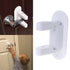 Door handle lock - Door handle latch - Child safety - Door security - Safety lock - 2 pieces - White