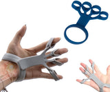 Finger Trainer | Finger Resistance Band | Finger Stretcher | Hand Trainer | Finger Gripper | Grip Trainer | 4 KG | Blue