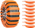Snow Chain - Anti-slip for Car Tires - 8-pack - Reusable anti-slip cable ties - 88 x 4 cm - Adjustable tire chains - Suitable for cars, trucks, etc. - Universal snow chains - Anti-slip chains