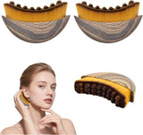 2-pack facial lymphatic drainage brushes - Cleansing dry brush - Skin care - Chin and jawline shaping - Ergonomic design