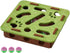Scratching puzzle for cats - 3-in-1 felt box - nail file and scratching post - with 3 bubble balls to chase - mental stimulation toy for indoor cats