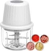Kitchen Mixer - 400ML Large Capacity - 6 Blades Chopper - USB Rechargeable - Kitchen Must-Have for Home Use
