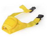 Muzzle for dogs - Soft, breathable - Small dogs, size S yellow