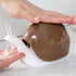Soap dispenser - Cute soap dispenser in the shape of a snail, suitable for kitchens, bathrooms, etc. (120 ml) (brown)
