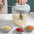 Manual food chopper-Vegetable slicer - Manual wire vegetable chopper Onion slicer for Vegetables and Fruit - 900 ml capacity - manually operated vegetable and meat grinder